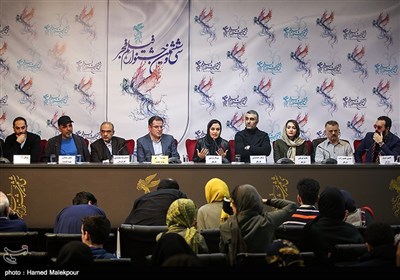 نشست خبری فیلم سوء تفاهم - سی‌وششمین جشنواره فیلم فجر
