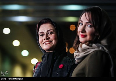 هانیه توسلی و مریلا زارعی بازیگران فیلم سوء تفاهم در سی‌وششمین جشنواره فیلم فجر