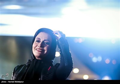 مریلا زارعی بازیگر فیلم سوء تفاهم در سی‌وششمین جشنواره فیلم فجر