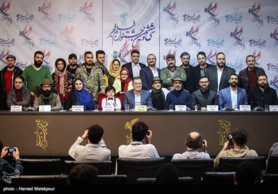 نشست خبری فیلم مصادره - سی‌وششمین جشنواره فیلم فجر