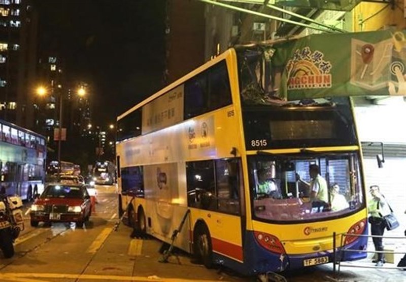At Least 19 Killed as Bus Topples over in Hong Kong