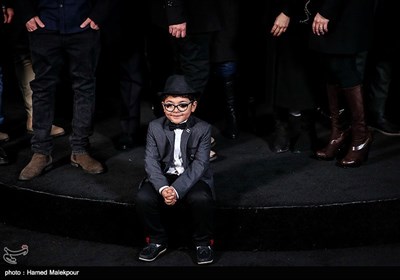 سام ولی‌پور بازیگر فیلم کار کثیف در سی‌وششمین جشنواره فیلم فجر