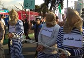 «22 بهمن 96»-6| بازداشت نمادین 2 مفسد اقتصادی و یک مدیر ناکارآمد در راهپیمایی 96 + عکس
