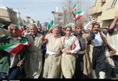 راهپیمایی 22 بهمن در کهگیلویه و بویراحمد/ طنین فریاد مرگ بر آمریکا + فیلم