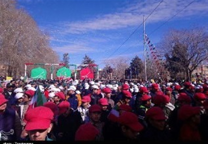 همدان|شکوه حماسه حضور مردم همدان در راهپیمایی 22 بهمن+ تصاویر