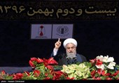 «22 بهمن 96»-25|روحانی: کمک ایران به عراق و سوریه به ثمر نشست/ ما بر تروریسم پیروز شدیم
