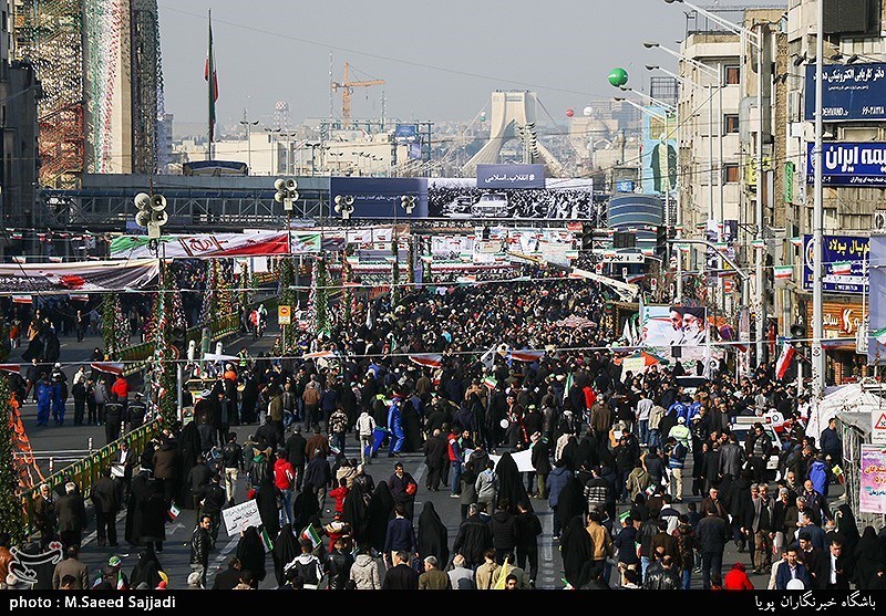 12 مسیر اصلی راهپیمایی یوم‌الله 22 بهمن در تهران اعلام شد + جزئیات