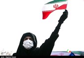 People in Iran's Capital Participate in Revolution Anniversary Rallies