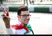 People in Iran's Capital Participate in Revolution Anniversary Rallies 