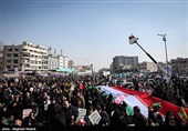 People in Iran's Capital Participate in Revolution Anniversary Rallies 