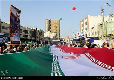 راهپیمایی 22 بهمن در تهران