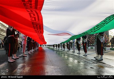 راهپیمایی 22 بهمن در تهران