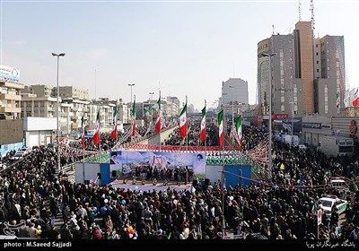 راهپیمایی 22 بهمن در تهران