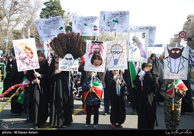 راهپیمایی 22 بهمن تهران