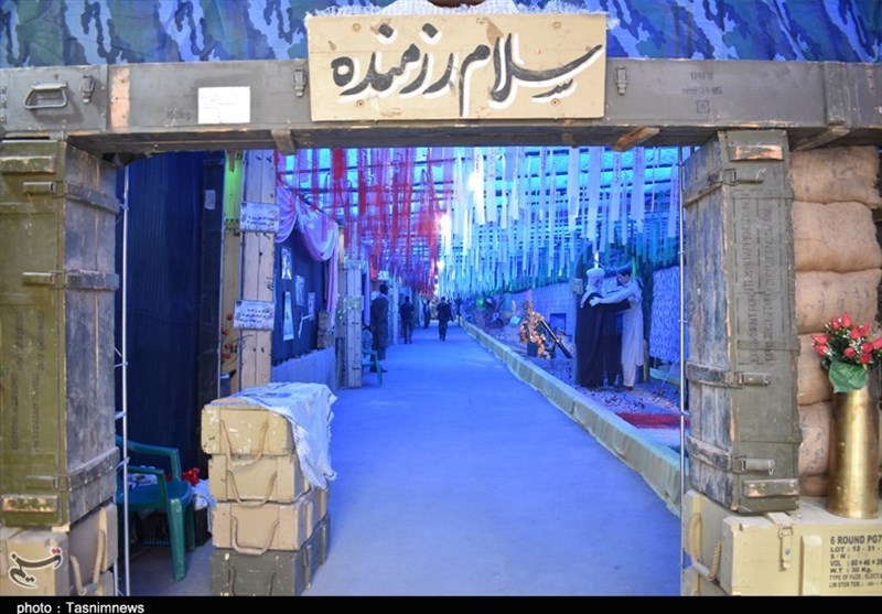 هفته دفاع مقدس| نمایشگاه بزرگ بهشت خاکی در شیراز برپا شد