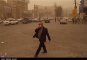 کیفیت هوای 2 مرکز استان کشور ناسالم شد