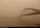Khuzestan Chokes as Haze from Fire in Iraq Blankets Southwest Iran