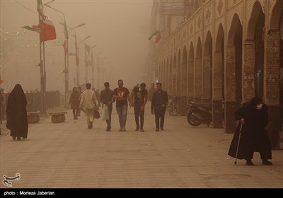  آلودگی هوای اهواز ۶۰ برابر حد مجاز