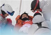 المپیک زمستانی 2018| حادثه‌ای که نوجوان ژاپنی از آن جان سالم به در برد + تصاویر