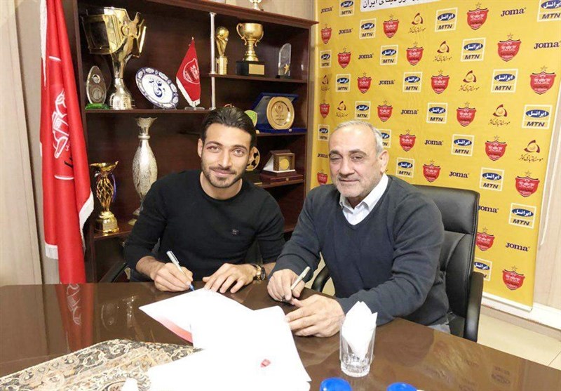 Shoja Khalilzadeh Signs Persepolis Contract Extension