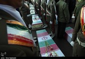 ساری| مراسم وداع با 12 شهید گمنام دفاع مقدس در مازندران برگزار می‌شود