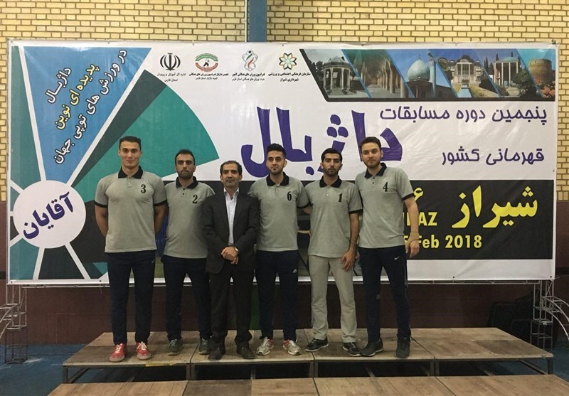 شیراز| مسابقات قهرمانی داژبال کشور در شیراز پایان یافت