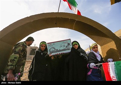 استقبال از پیکر 34 شهید دفاع مقدس - اصفهان