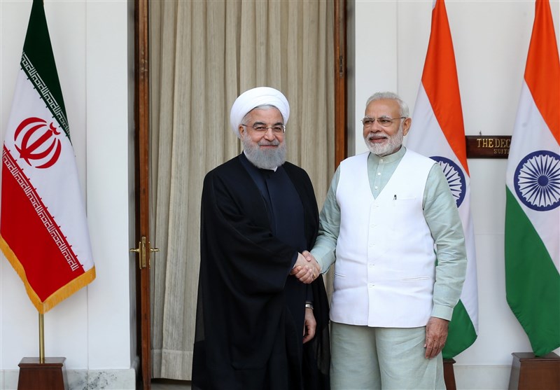 روحانی : نرحب بتعزیز العلاقات الشاملة مع نیودلهی