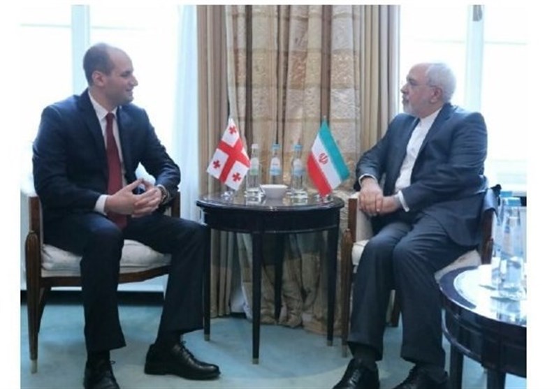 دیدار وزرای خارجه ایران و گرجستان در حاشیه اجلاس مونیخ