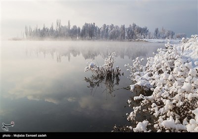 ایران کے شہر ارومیہ میں موسم سرما