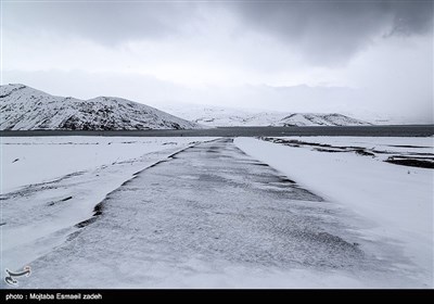 ایران کے شہر ارومیہ میں موسم سرما