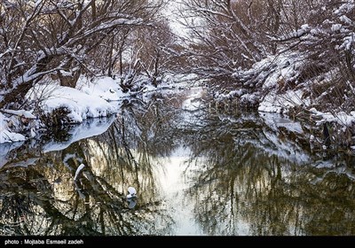 ایران کے شہر ارومیہ میں موسم سرما