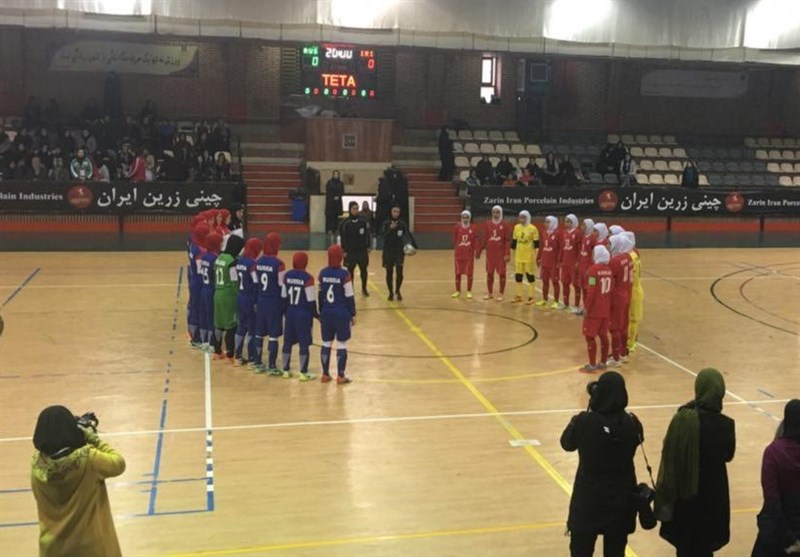 One Win, One Loss for Iran’s Women’s Futsal Team against Russia
