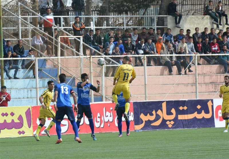 لیگ دسته اول فوتبال| شکست سنگین فجرسپاسی و پیروزی خوشه طلایی در جدال تازه واردها