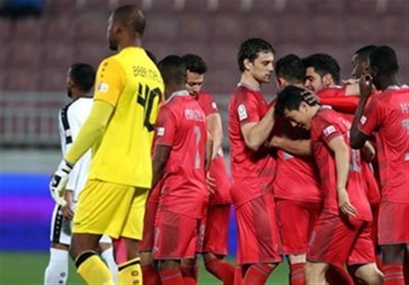 لیگ قهرمانان آسیا|صدرنشینی حریف قطری ذوب‌آهن با پیروزی در امارات