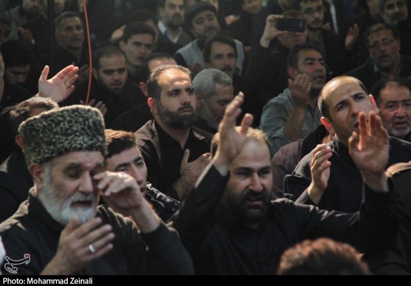 آذربایجان‌شرقی| مراسم عزاداری شهادت حضرت زهرا (س) در میانه +تصاویر