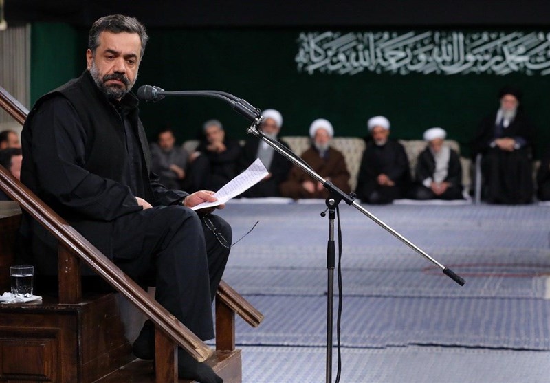 مداحی «محمود کریمی» در حسینیه امام خمینی (ره) + فیلم و صوت