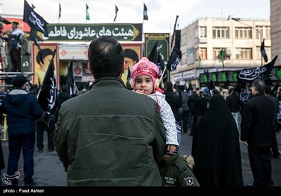 بالصور.. مراسم عزاء ذکرى استشهاد الصدیقة الکبرى فاطمة الزهراء (ع) فی طهران
