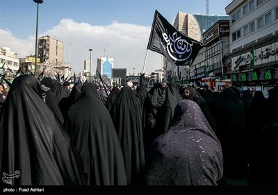 بالصور.. مراسم عزاء ذکرى استشهاد الصدیقة الکبرى فاطمة الزهراء (ع) فی طهران