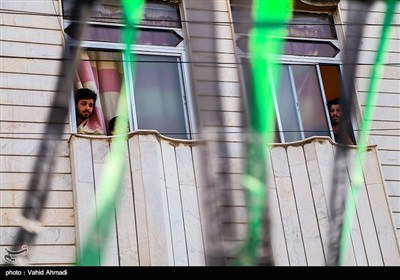 تشییع پیکر سه شهید گمنام در بوستان والفجر