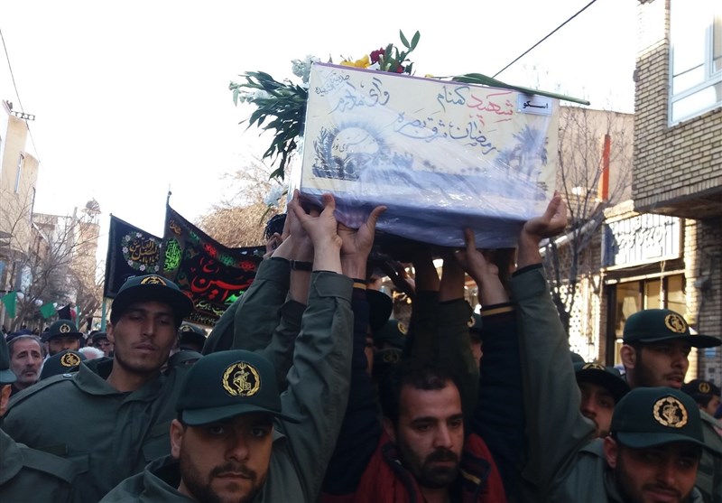 آذربایجان‌شرقی| تشییع و تدفین پیکر 3 شهید گمنام در اسکو به روایت تصویر