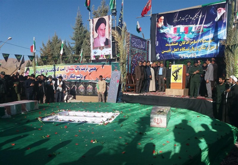 فارس|4 شهید گمنام در شهرهای رونیز و ایج استهبان خاکسپاری شدند