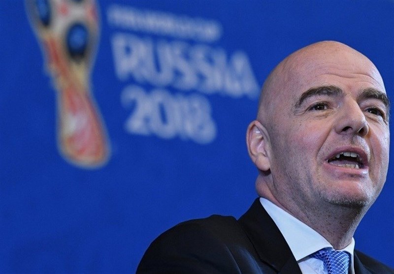 اینفانتینو: روسیه 99 درصد آماده میزبانی از جام جهانی 2018 است