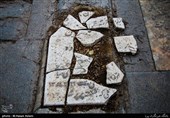 تخریب بخشی از گورستان امامزاده عبدالله شهرری