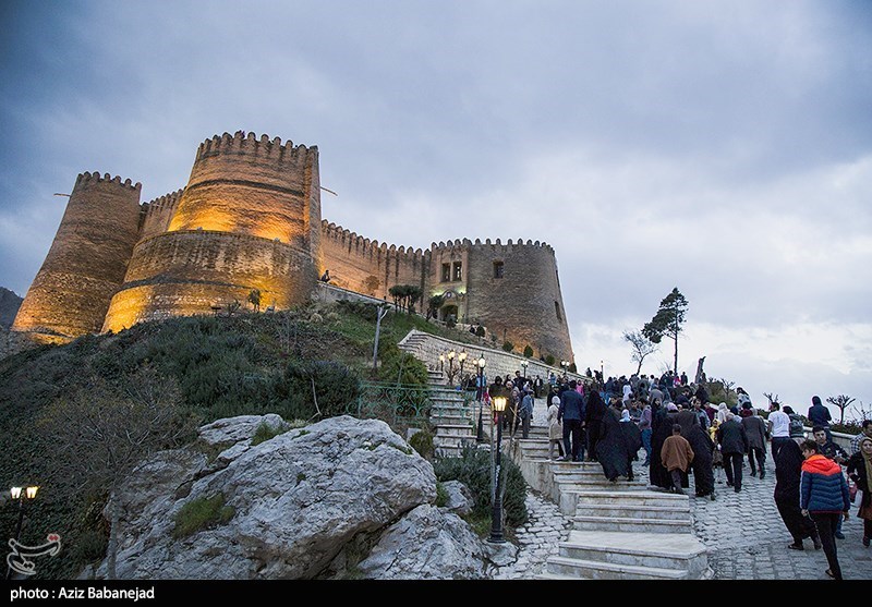لرستان| 112 هزار نفر از قلعه فلک الافلاک خرم‌آباد بازدید کردند