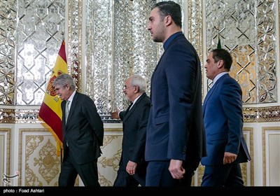 دیدار وزرای خارجه اسپانیا و ایران