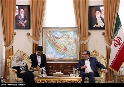 دیدار سیخرید کاخ وزیر امور خارجه هلند با علی شمخانی دبیر شورای عالی امنیت ملی