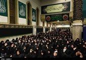 مراسم عزاداری شهادت حضرت فاطمه زهرا(س) در حسینیه امام خمینی با حضور رهبر معظم انقلاب