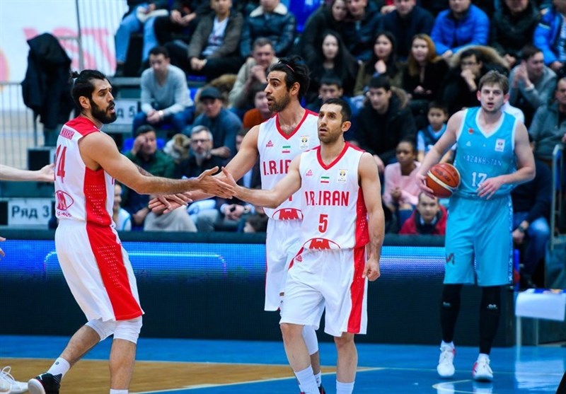 بسکتبال انتخابی جام جهانی 2019| ایران از سد قزاقستان گذشت