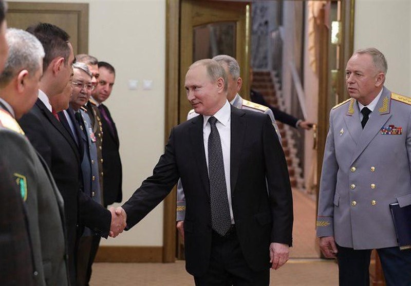 پوتین: ارتش روسیه قدرت و قاطعیت خود را در سوریه اثبات کرد